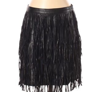 a.n.a fringed skirt